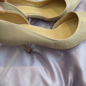 Elegant Cream High Heels